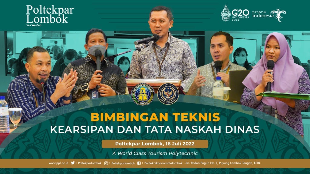 Bimbingan Teknis Kearsipan Dan Tata Naskah Dinas - Politeknik ...