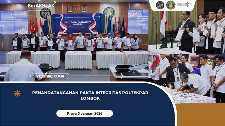 Penandatangan Pakta Integritas 2026