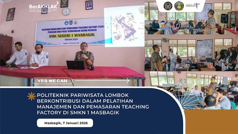 Pelatihan TEFA di SMK 1 Masbagik