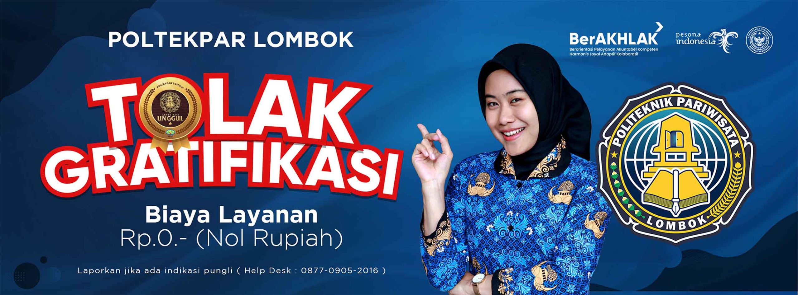 Banner Tolak Gratifikasi